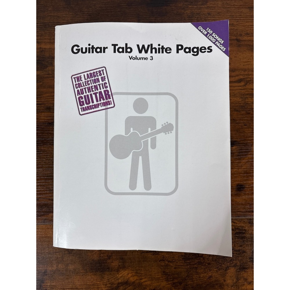 Guitar Tab White Pages Volume 3 Hal Leonard 150 Songs 1000+ Pages 9781423400059